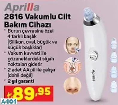 APRİLLA VAKUMLU CİLT BAKIM CİHAZI